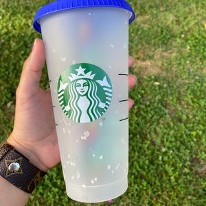 Starbucks confetti cup